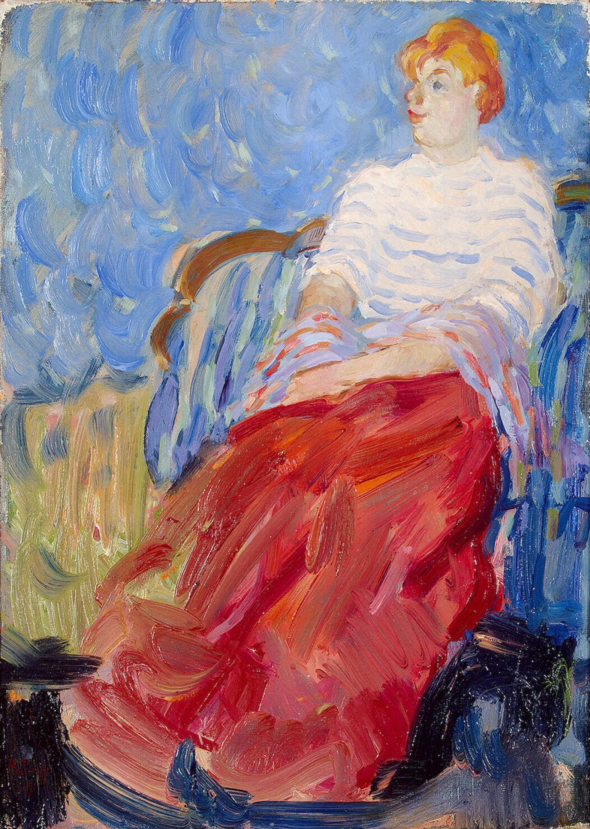 Raoul Dufy. Portrait of Susanne Dufy, sister of the artist