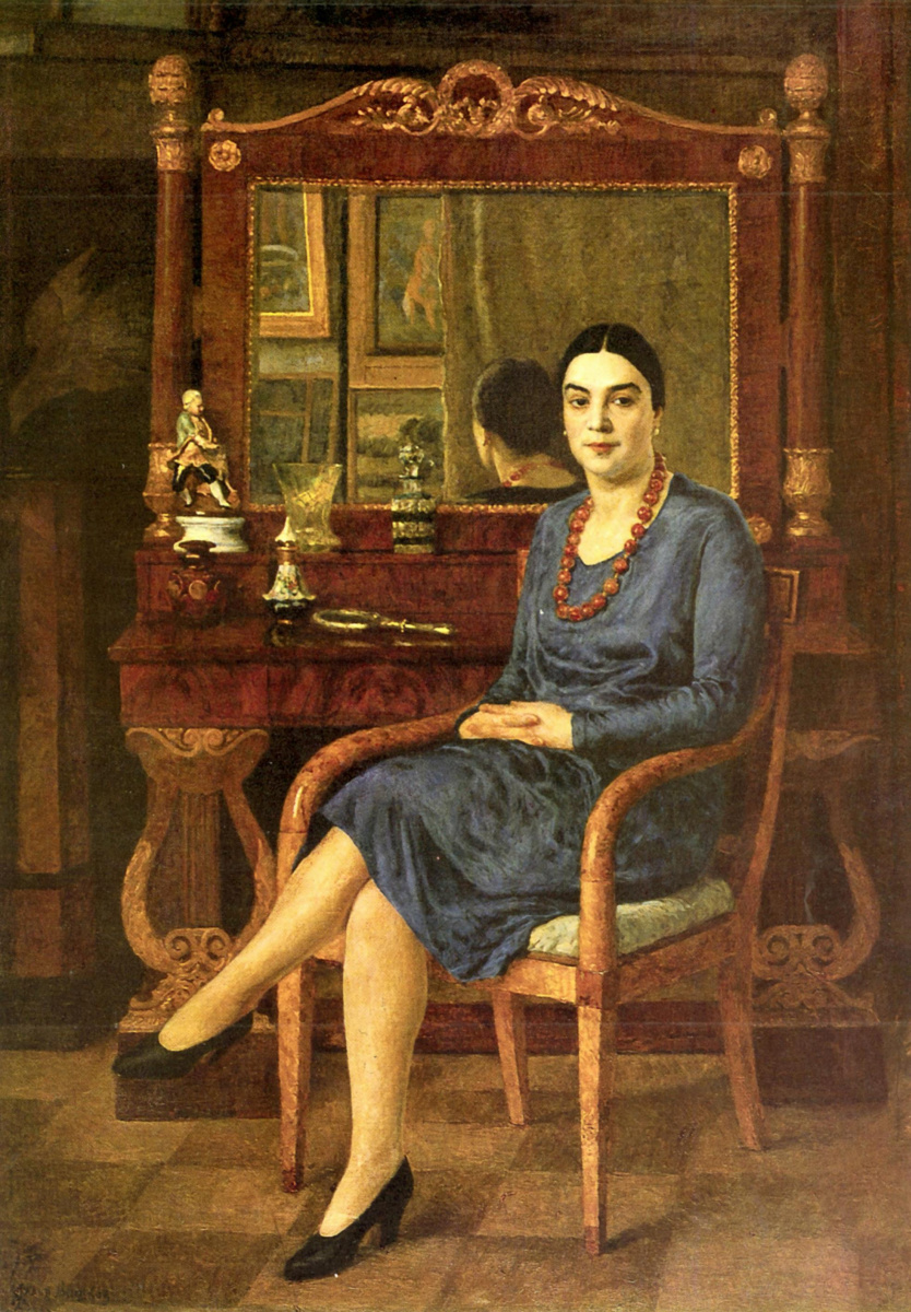 Ilya Mashkov. Portrait Of Z. D. R.