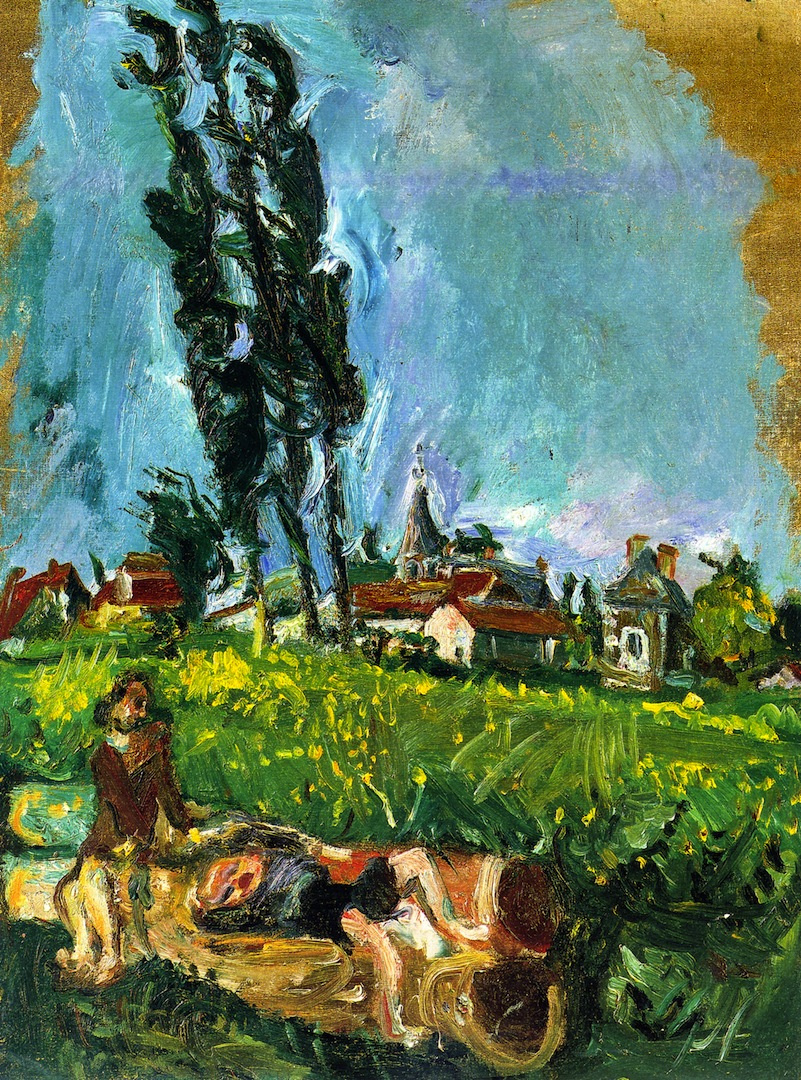 Chaim Soutine. Niños jugando champigny