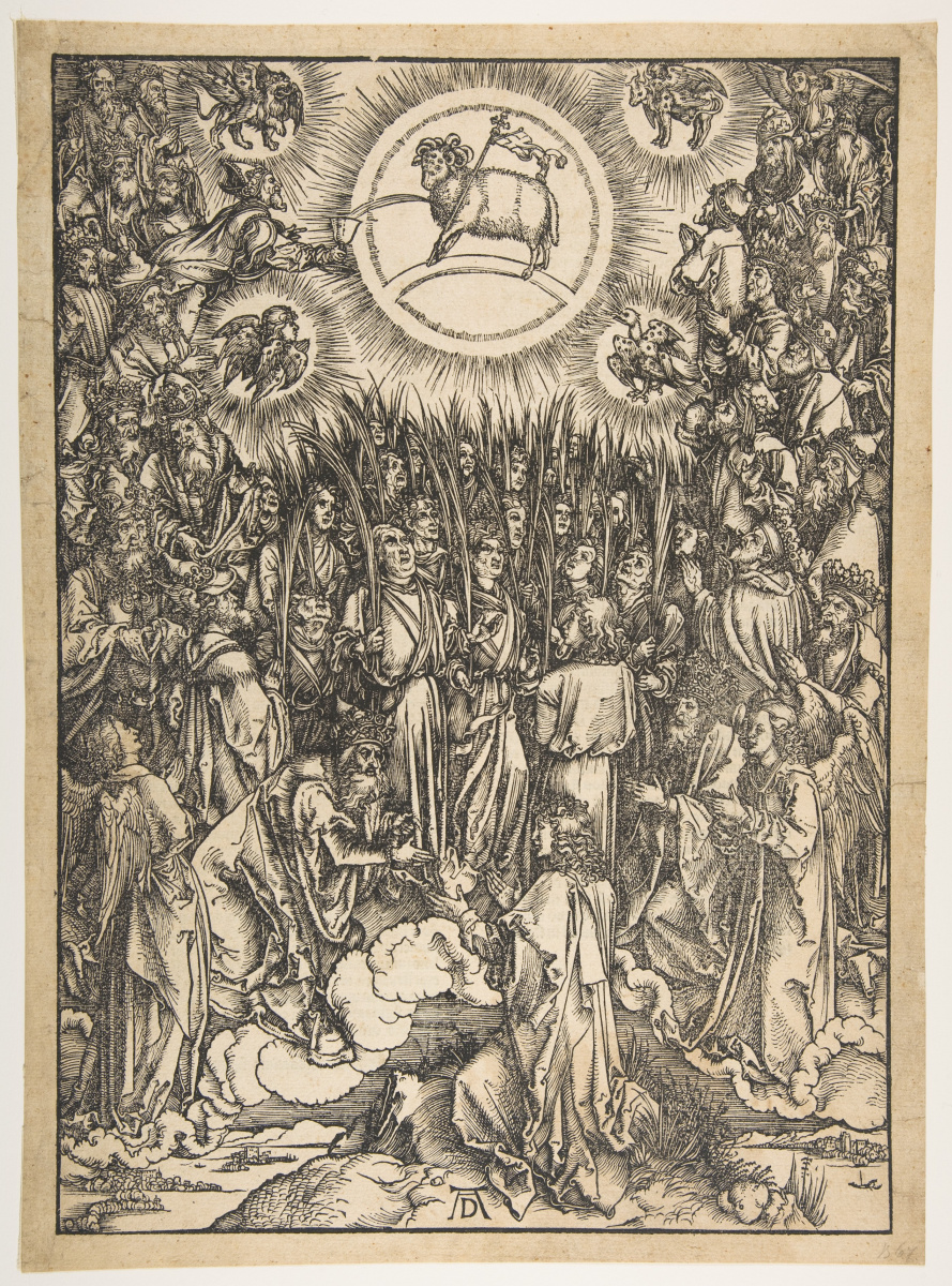 Albrecht Dürer. The Worship Of The Lamb