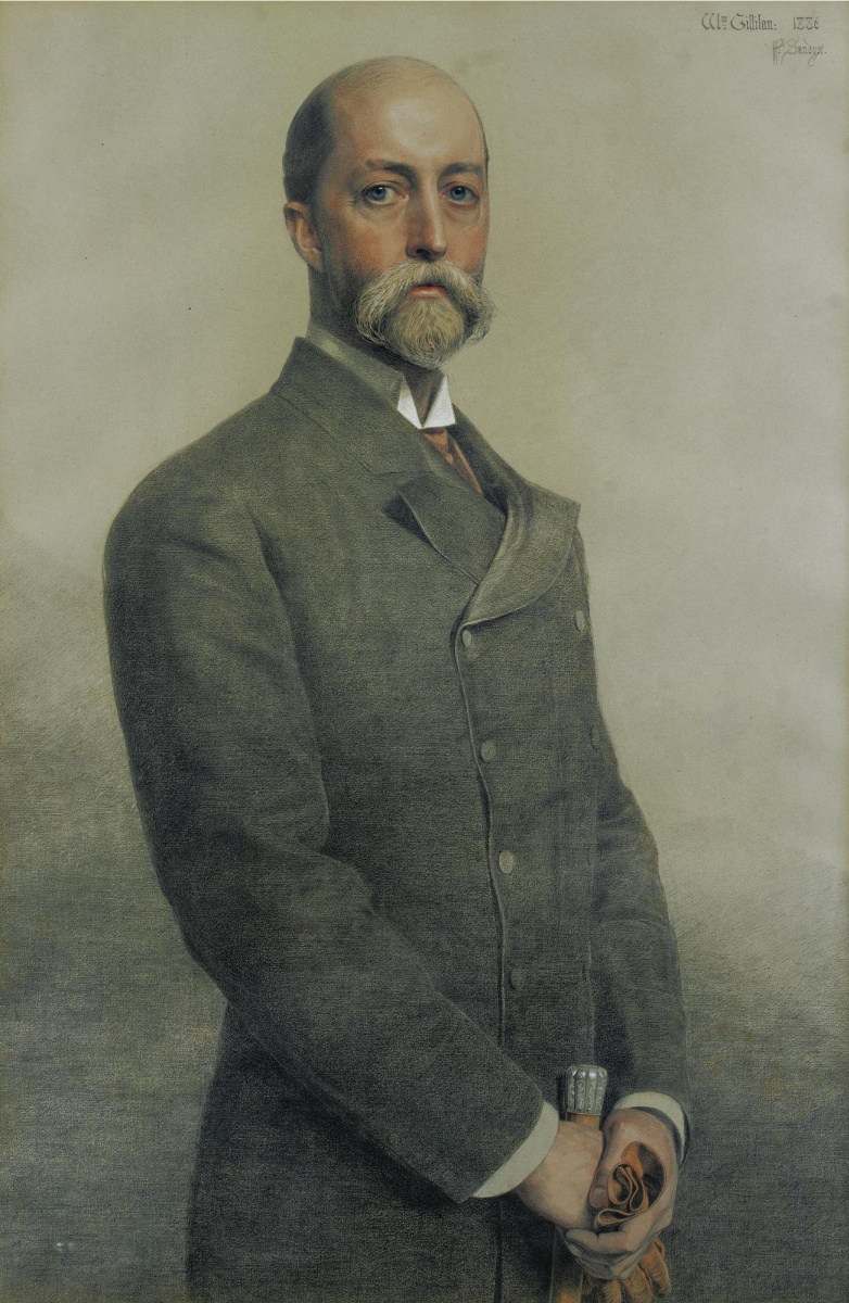 Anthony Frederick Augustus Sandys. Portrait Of William Gillian