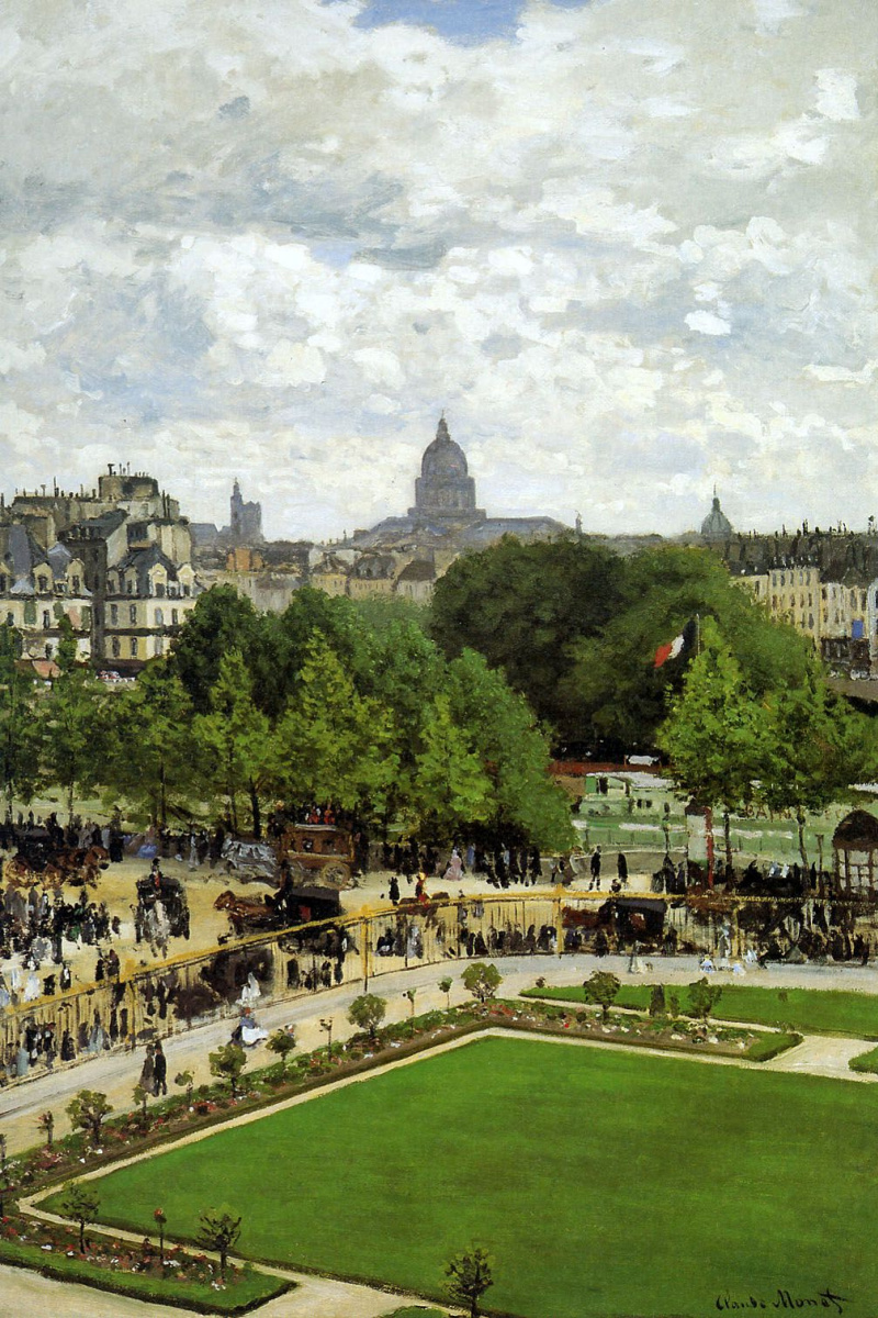 Claude Monet. Garden of the Princess, Musee du Louvre