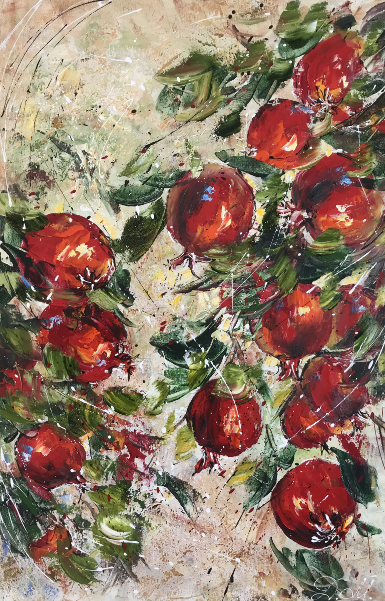 Diana Malivani. Pomegranates