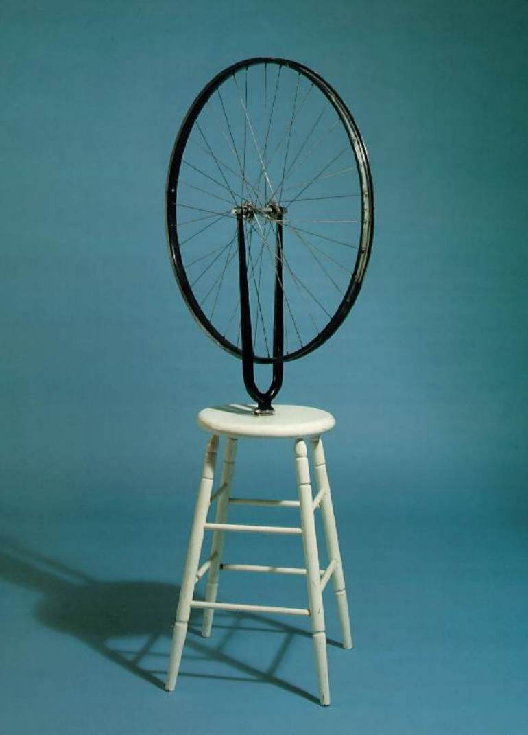 Marcel Duchamp. Bicycle wheel