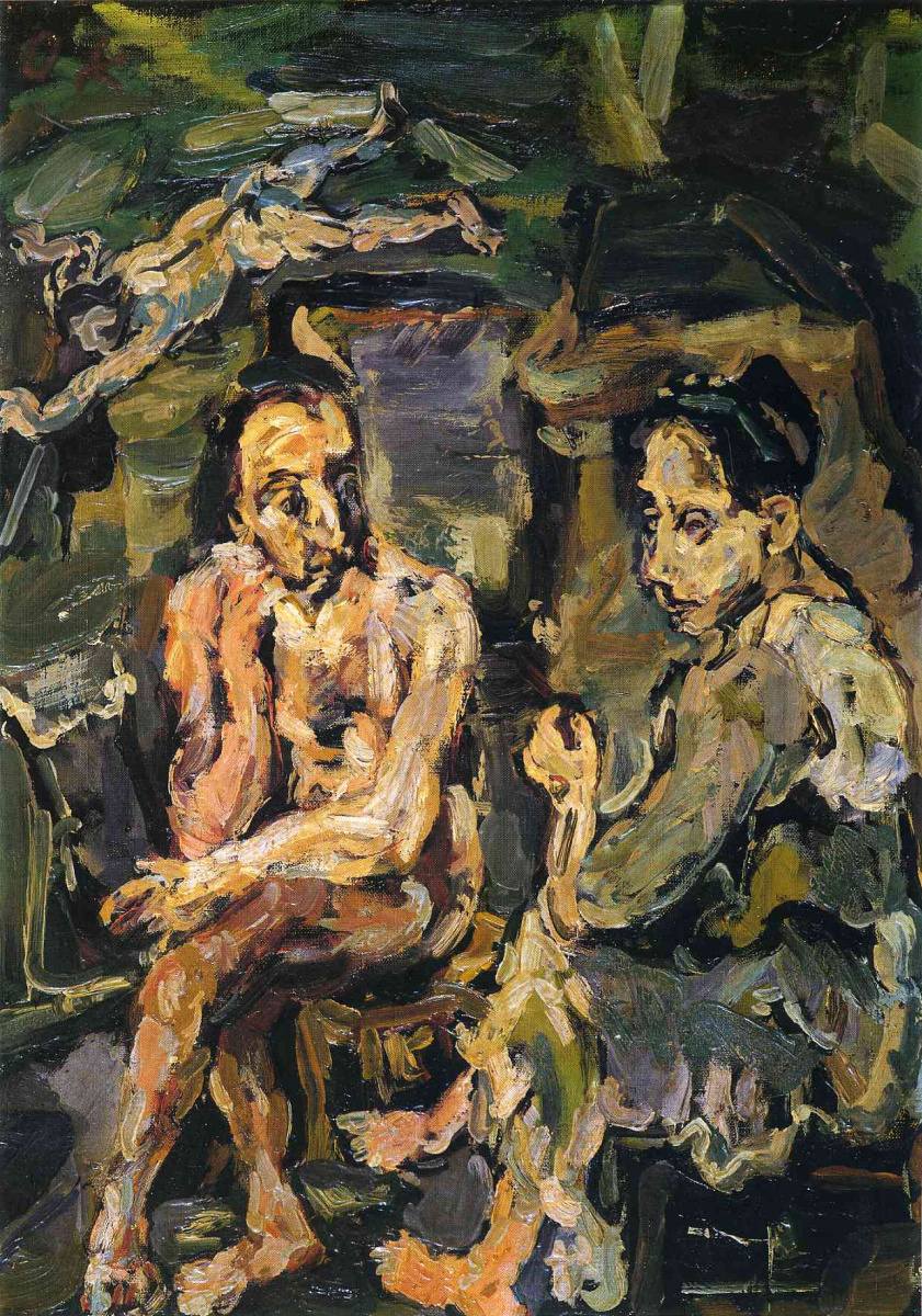 Oskar Kokoschka. Orpheus and Eurydice