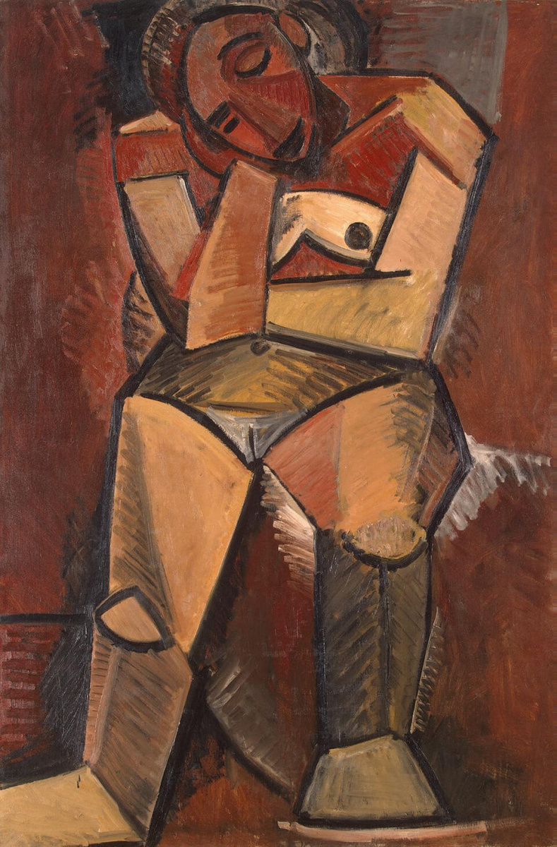 Pablo Picasso. Seated woman