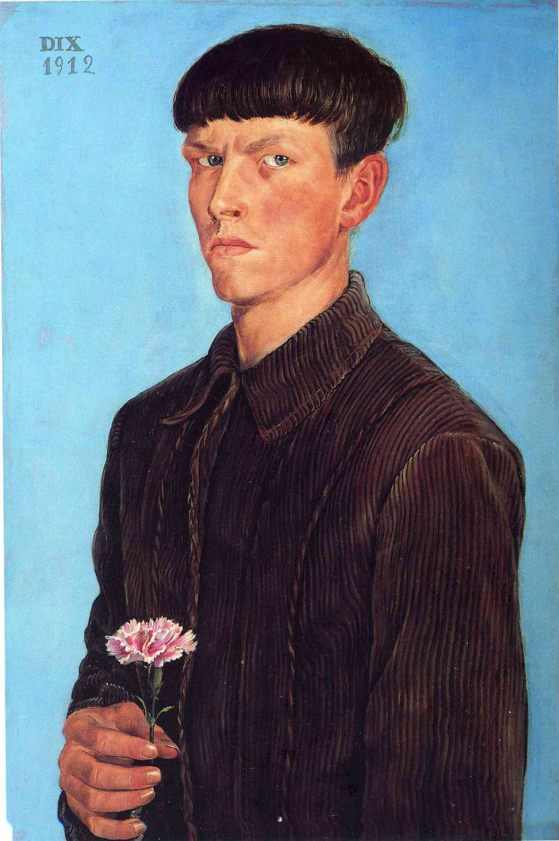 Otto Dix. Self-portrait