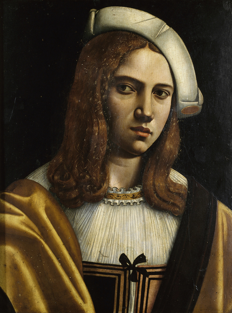 Giovanni Ambrogio de Predis. Portrait of a young man