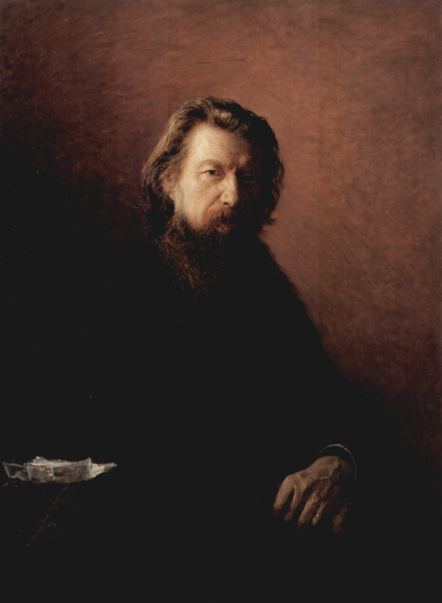 Nikolai Nikolaevich Ge. Portrait of the writer Aleksey Antonovich Potekhina