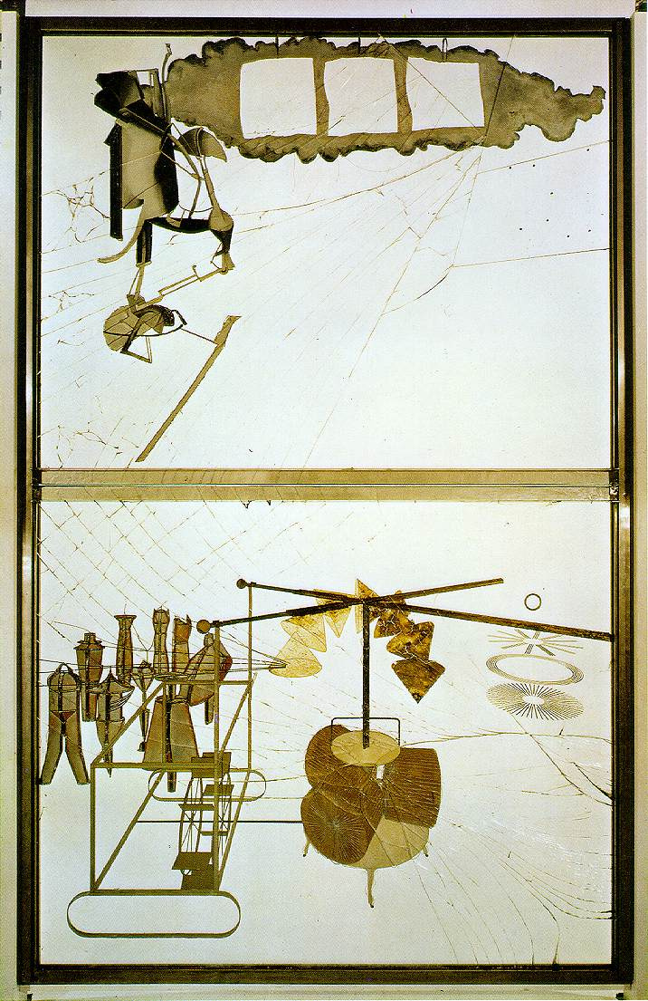 Marcel Duchamp. The Bride Stripped Bare by Her Bachelors, Even