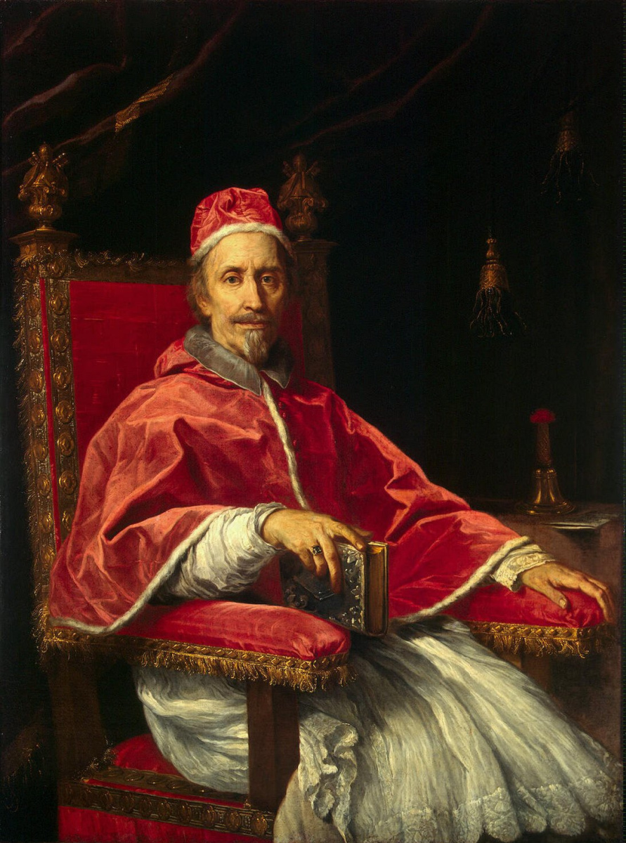 Carlo Maratti. Portrait of Pope Clement IX