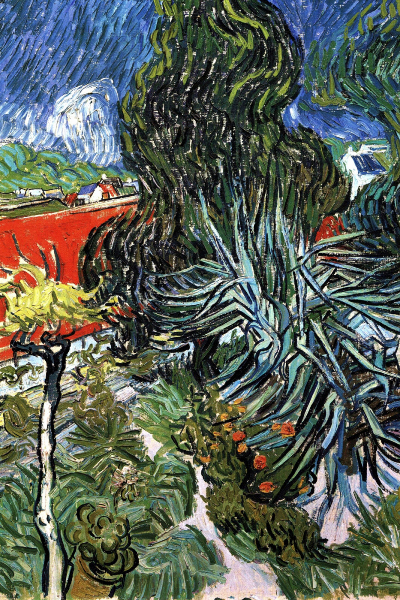 Vincent van Gogh. In the garden of Dr. Gachet