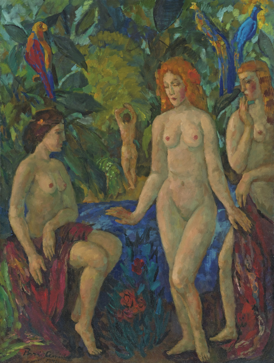 Boris Izrailevich Anisfeld. Tribute To Gauguin. 1945