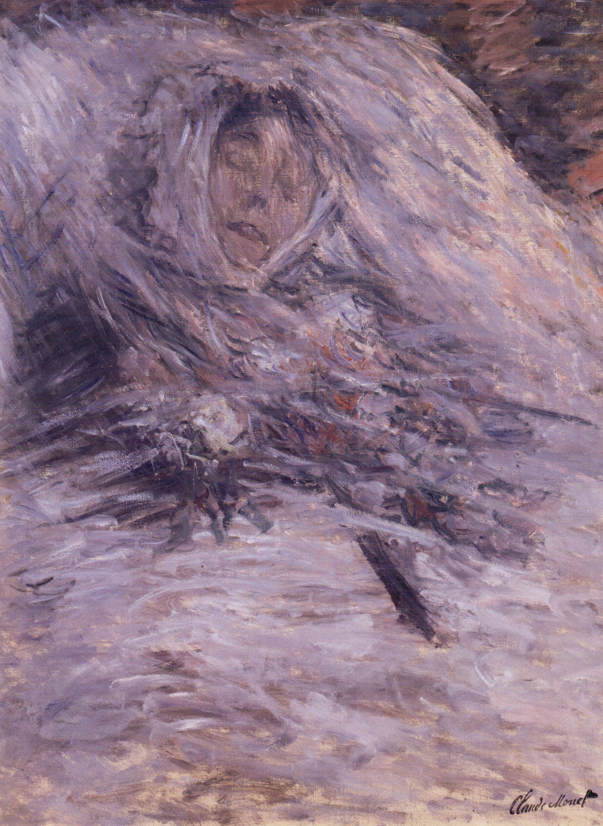 Claude Monet. Camille on her deathbed