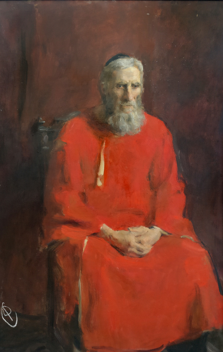 Samir Rakhmanov. Old Man in Red