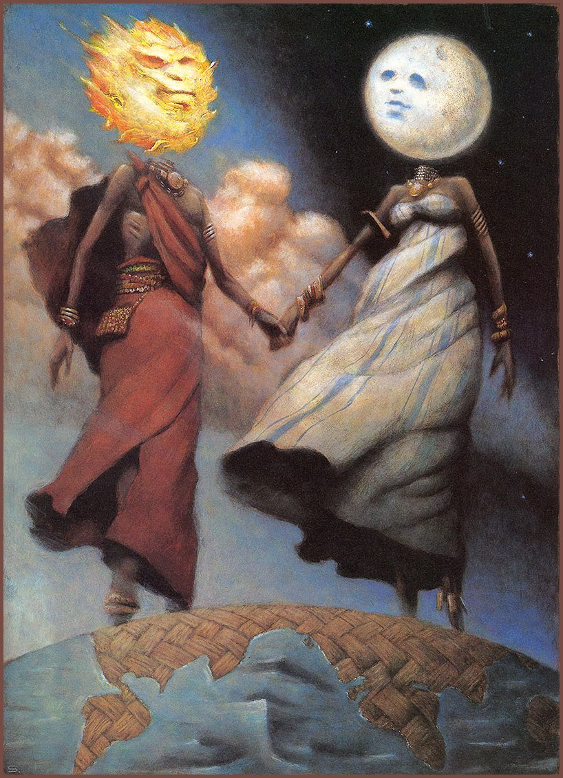 David Shannon. The sun and the moon