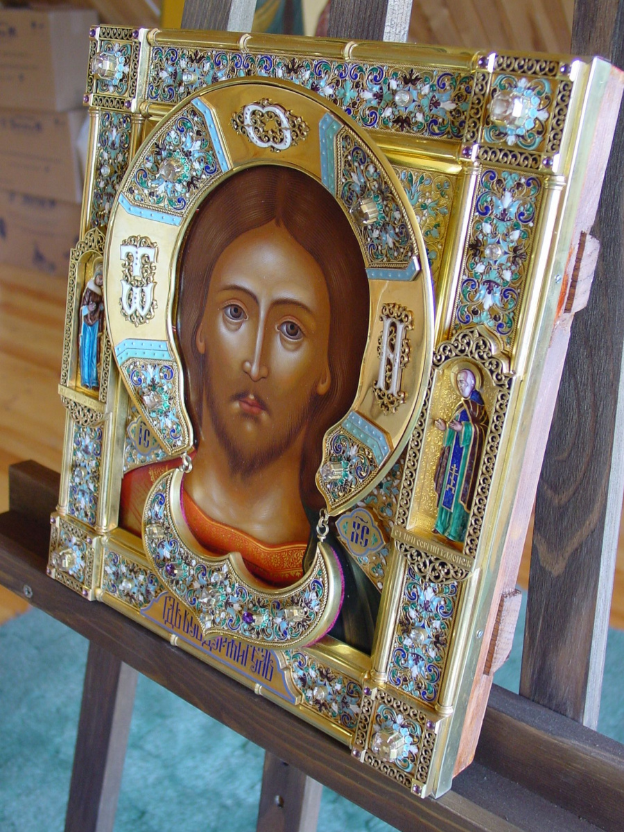Christ Pantocrator in salary