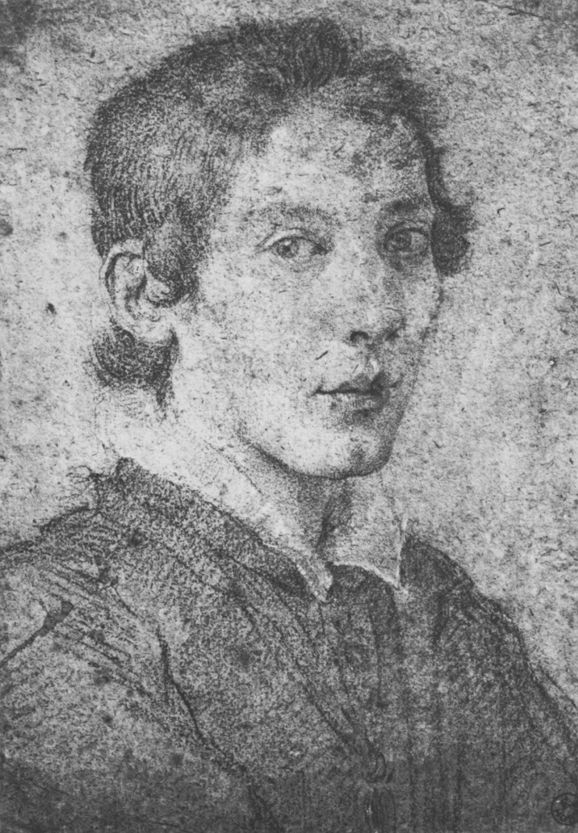 Gian Lorenzo Bernini. Self-portrait at a young age