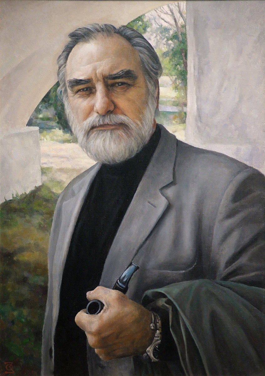 Oleg Borisovich Zakharov. Portrait of academician Yu. G., Zadorozhnogo