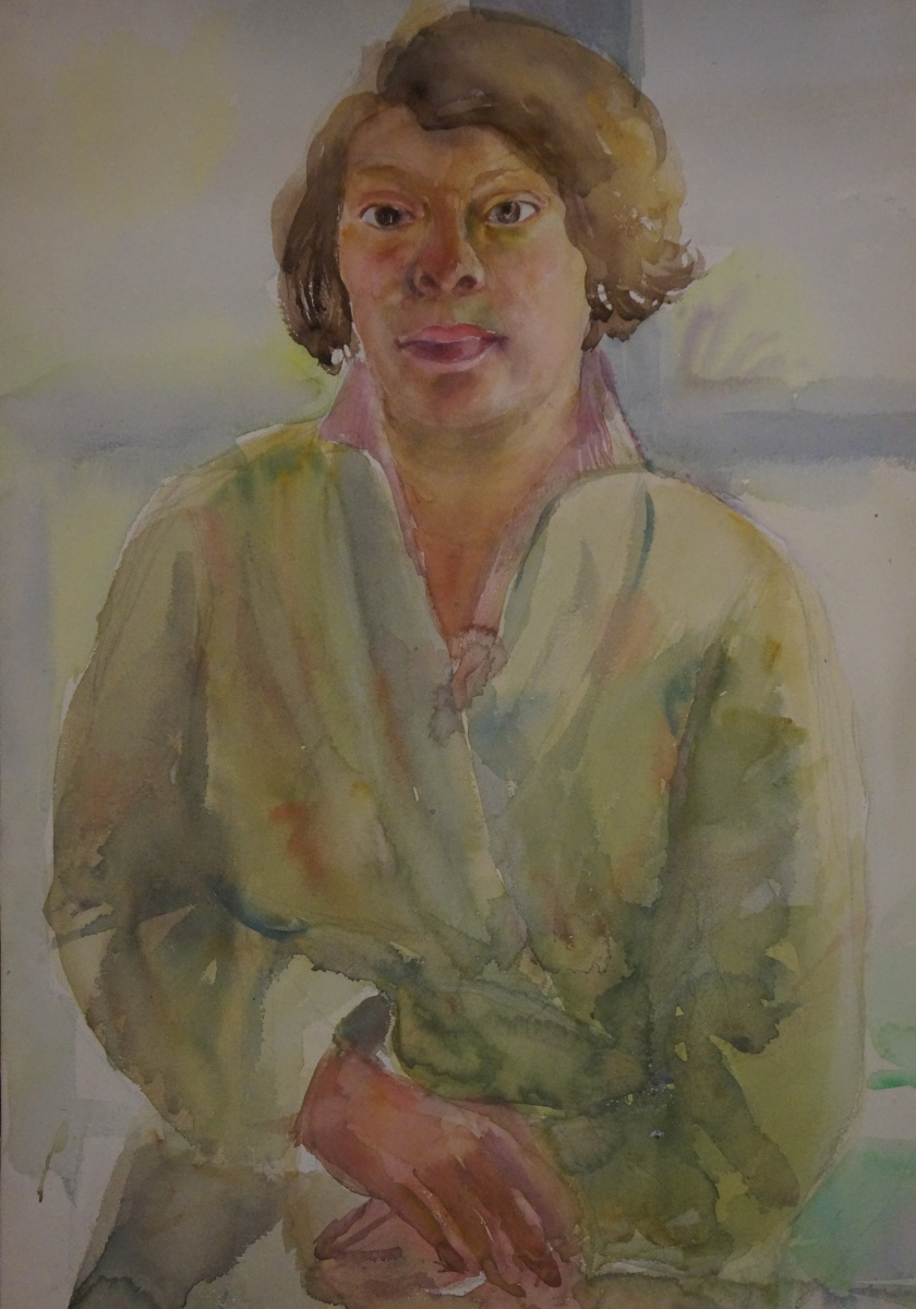 Alexandra Antonovna Gladun. Female portrait