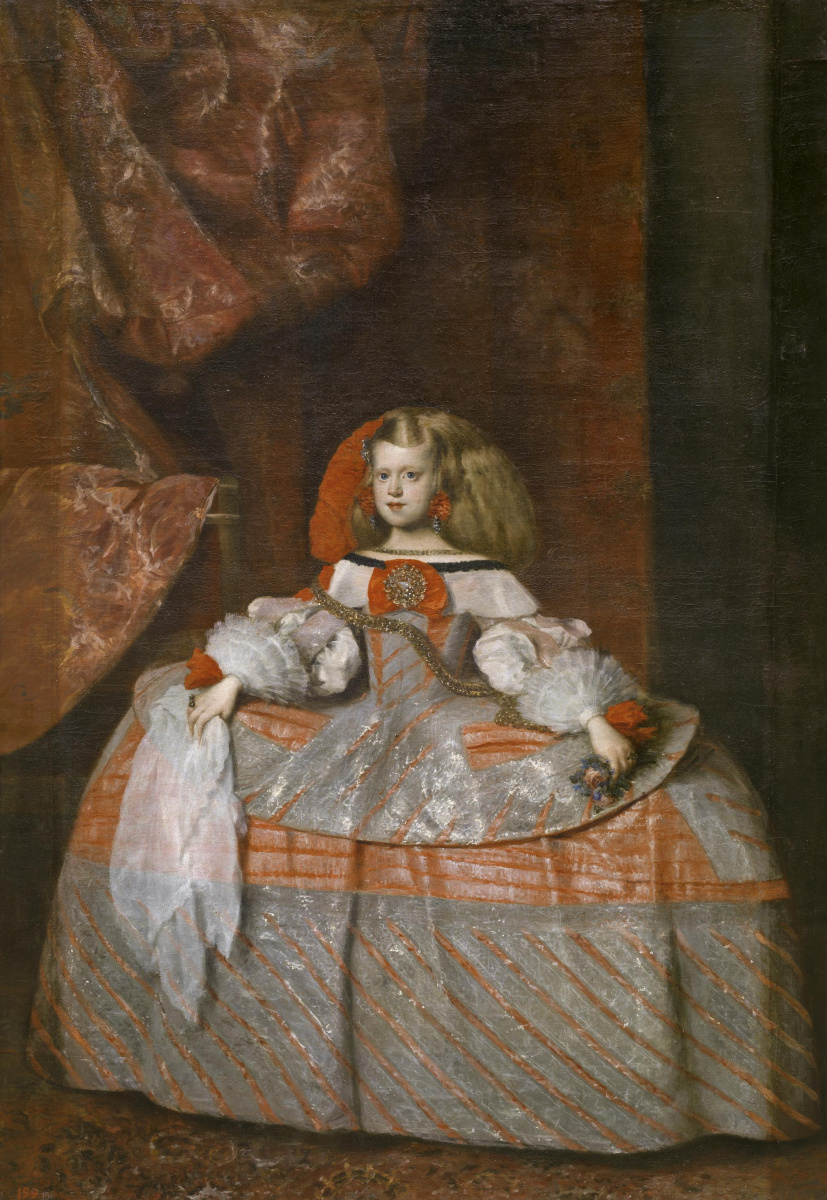 Портрет инфанты Маргариты Австрийской в детстве