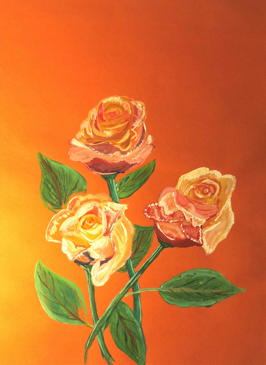Nikolai Nikolaevich Olar. Roses