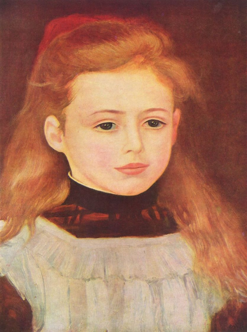 Pierre-Auguste Renoir. Portrait Of Lucie Berard