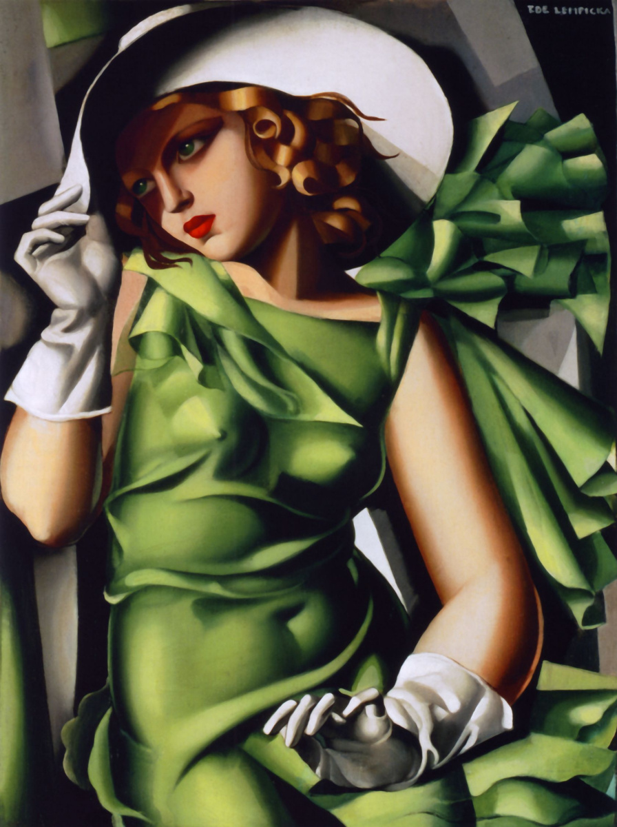 Tamara Lempicka. Girl in gloves