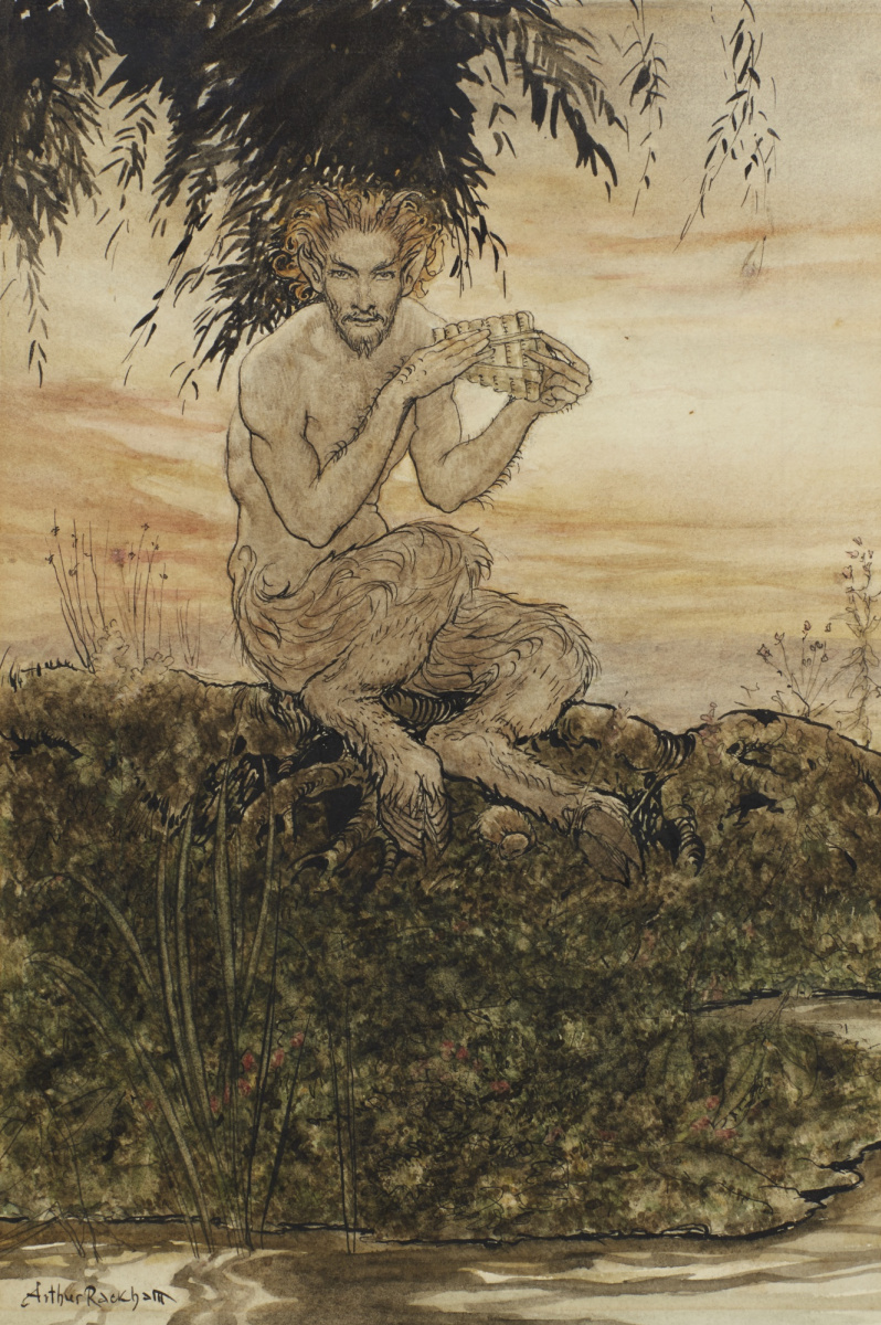 Arthur Rackham. Satyr