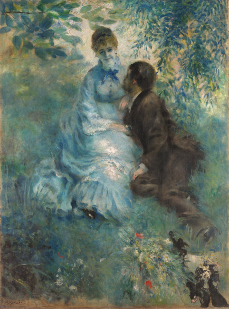 Pierre Auguste Renoir. Lovers