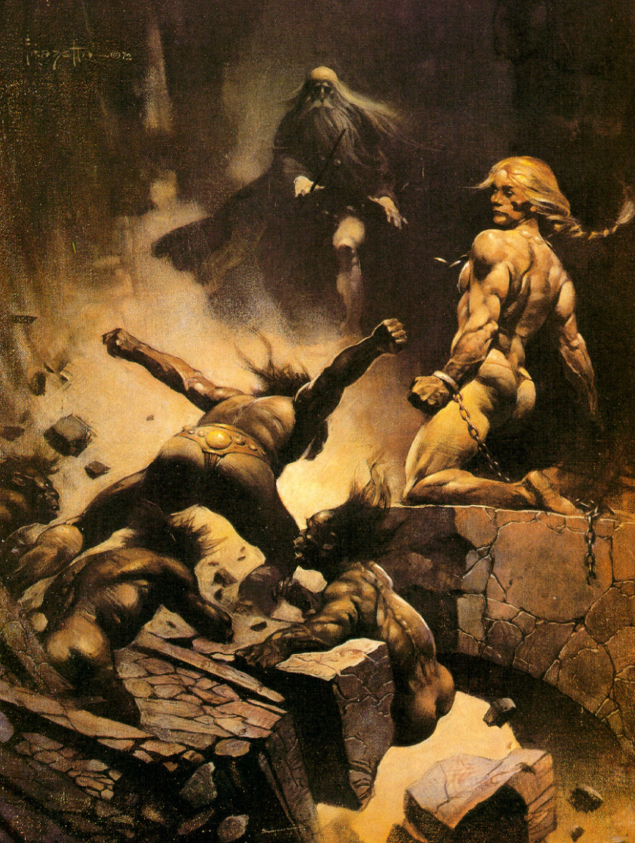 Frank Frazetta. Black star