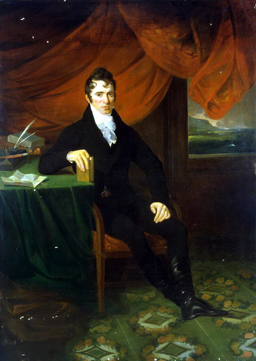 William Allan. Portrait of a man