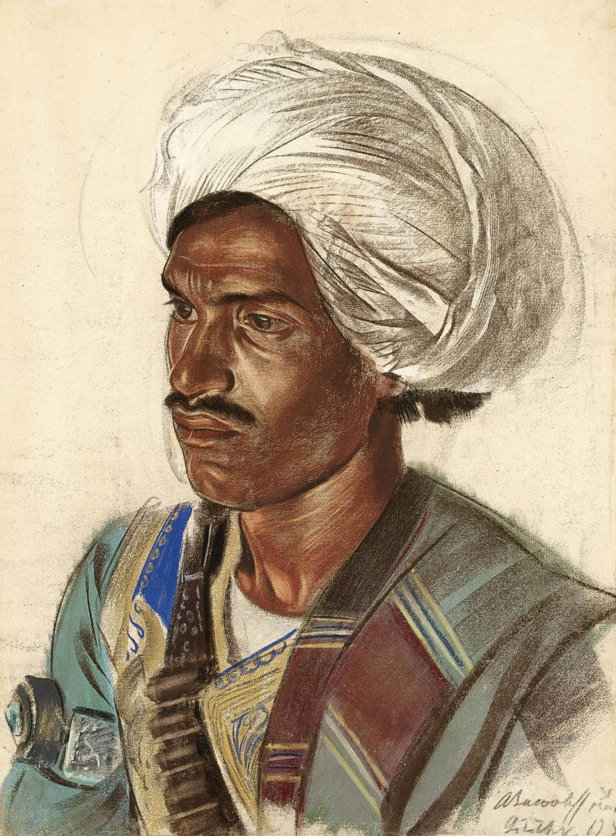 Alexander Yakovlev. Afghan. Etude. May 31, 193