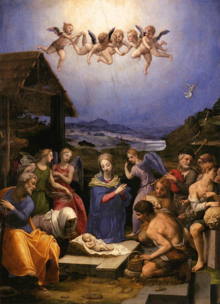 Agnolo Bronzino. Christmas Savior