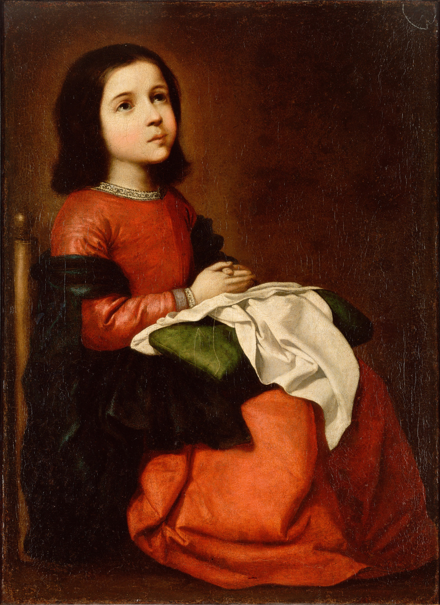 Francisco de Zurbaran. The Adolescence Of The Virgin