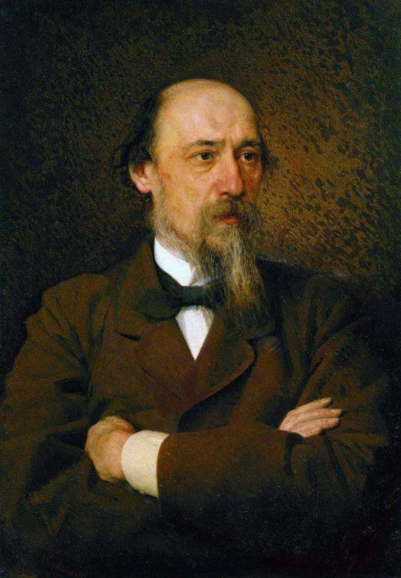 Ivan Nikolayevich Kramskoy. Portrait du poète Nikolaï Alekseevich Nekrasov