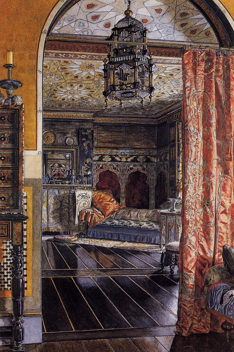 Lawrence Alma-Tadema. The Drawing Room at Townshend House