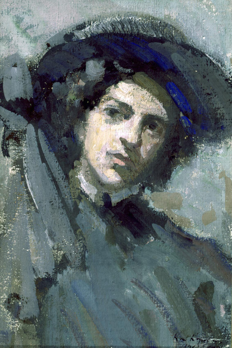Konstantin Korovin. Portrait Of N. I. Komorowska,