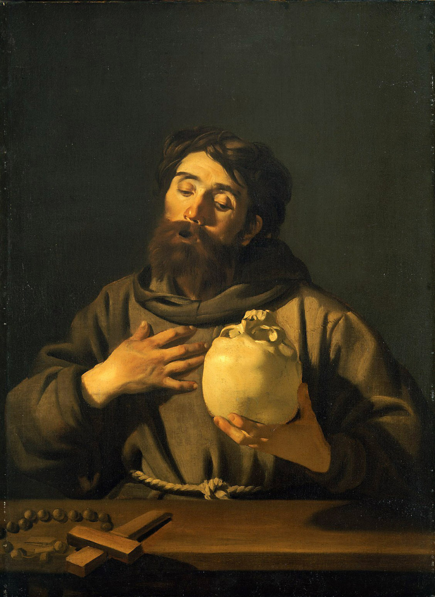 Dirk van Baburen. Saint Francis