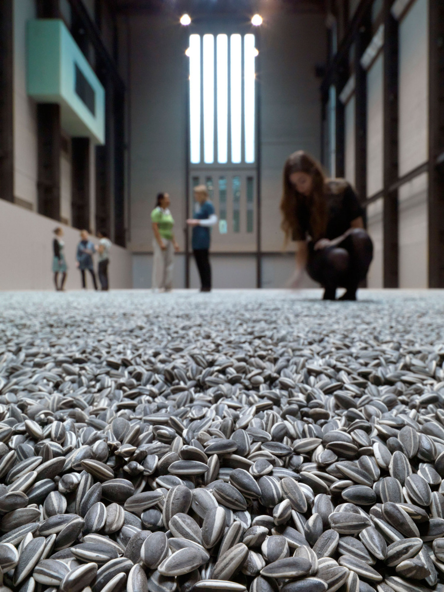 Oui Weiwei. Graines de tournesol