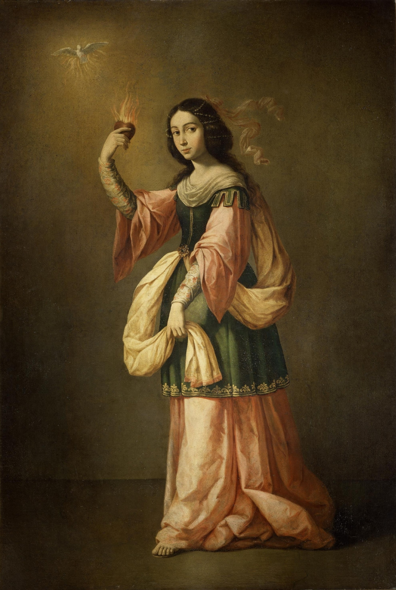 Francisco de Zurbaran. Allegory Of Mercy