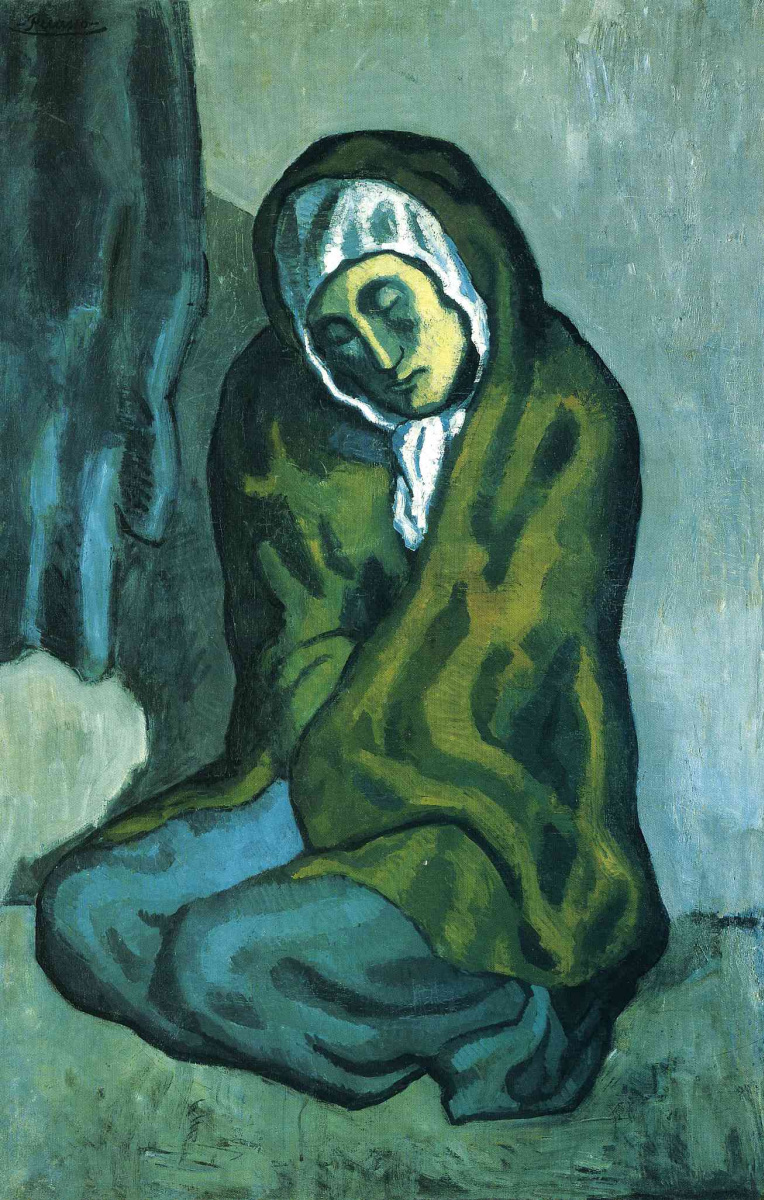 Pablo Picasso. The Crouching Beggar