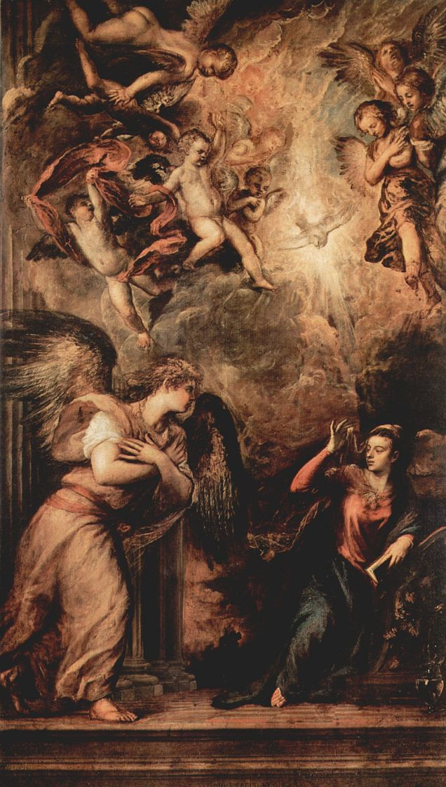 Titian Vecelli. The Annunciation