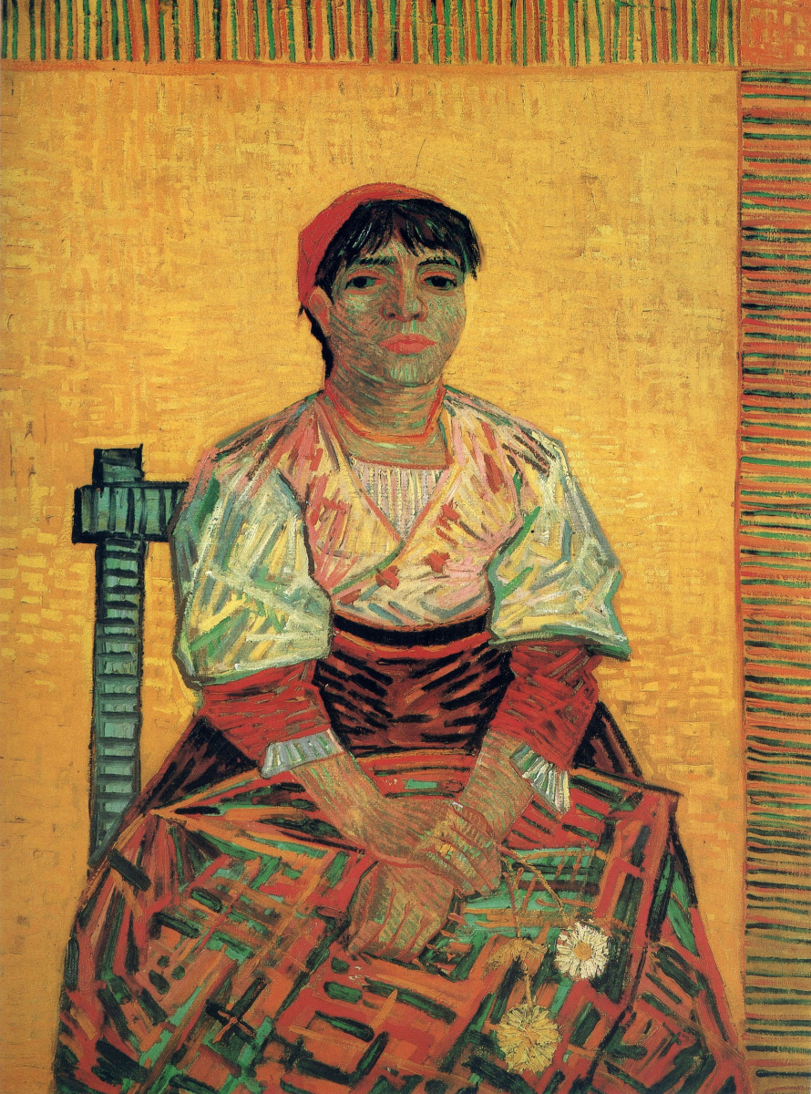 Vincent van Gogh. Italian Woman (Agostina Segatori)