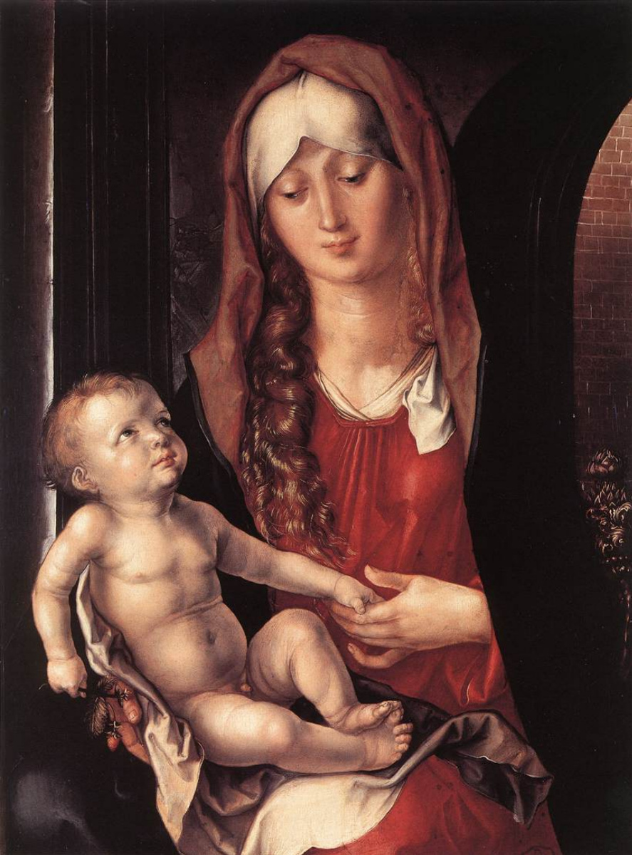 The Madonna and child