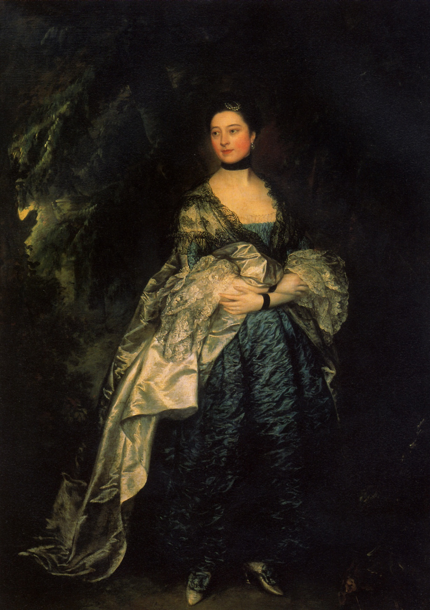 Thomas Gainsborough. Portrait of lady Alston