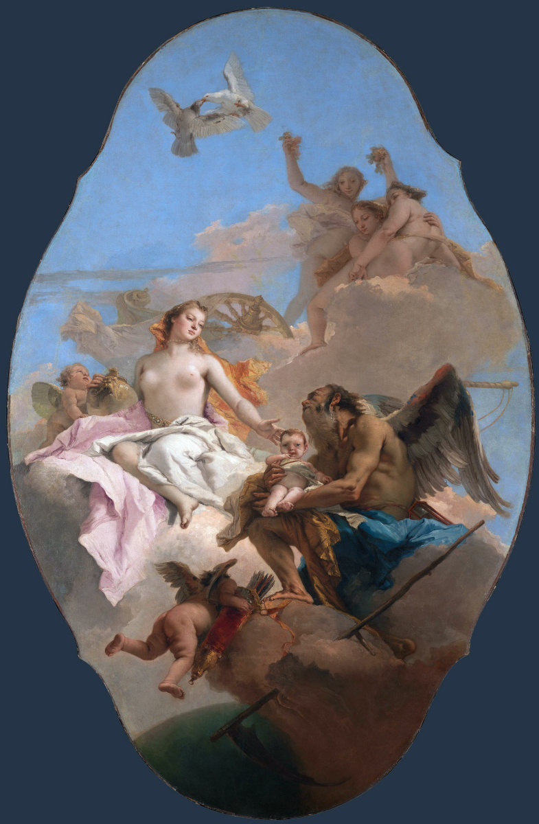 Giovanni Battista Tiepolo. Allegory with Venus and Time