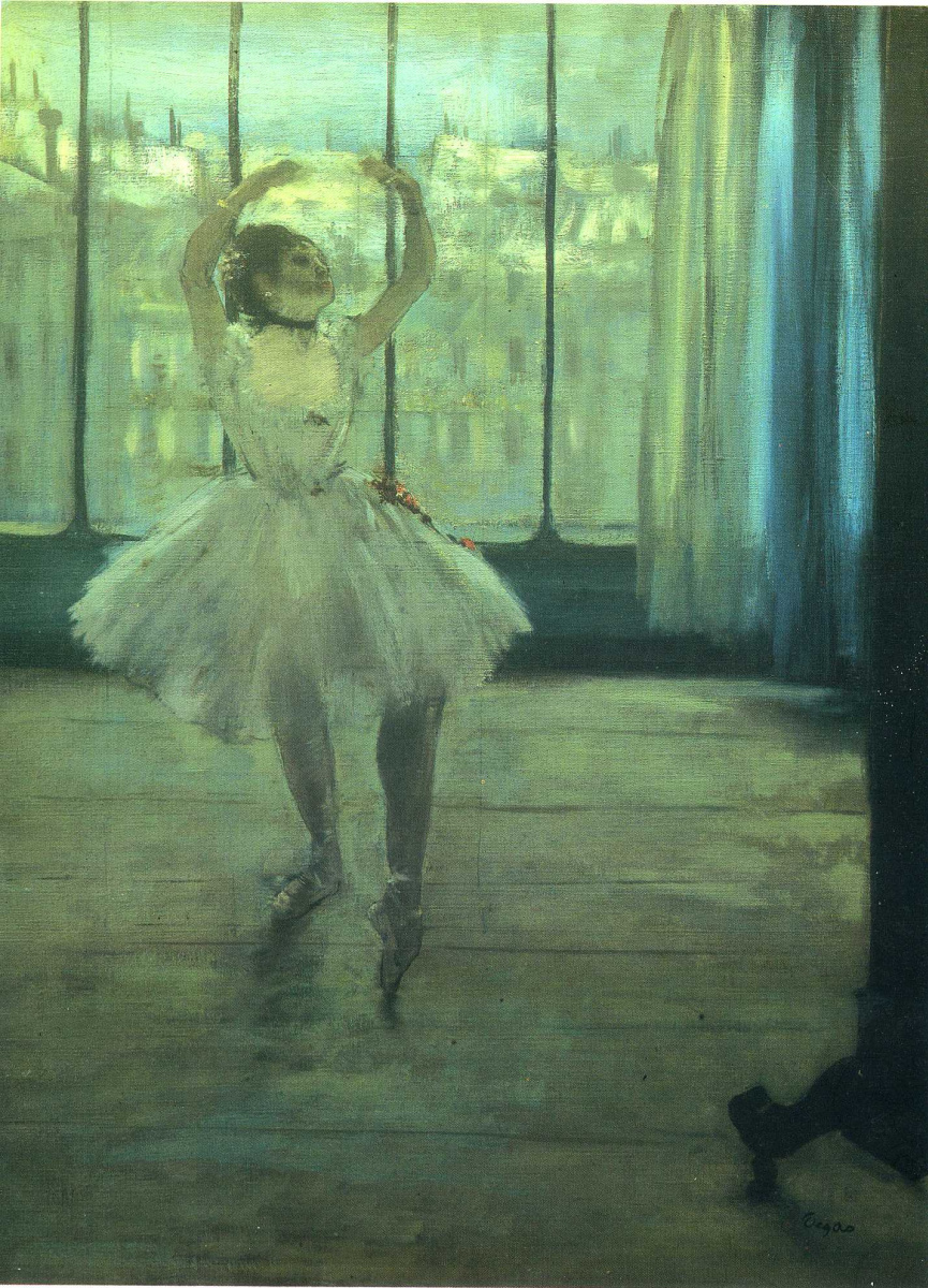 Edgar Degas. Dancer at the Photographer’s Studio