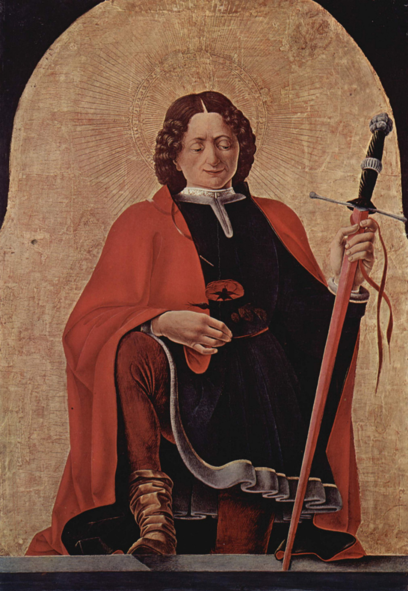Франческо дель Косса. Алтарь Гриффони, первоначально Капелла Гриффони в церкви Сан Петронио в Болонье