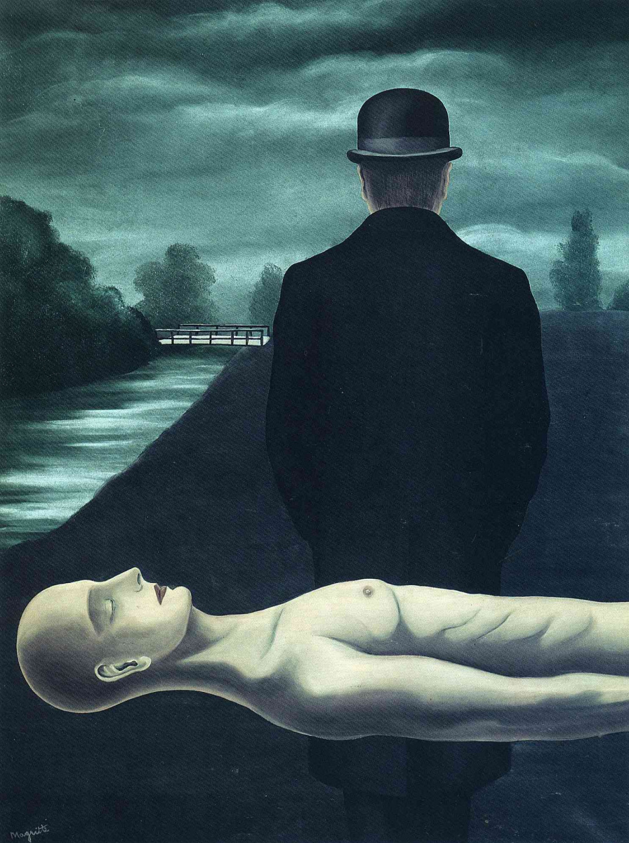 René Magritte. Thoughts of a lone Walker